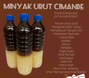 balur& minyak urut cimande asli 600ml
