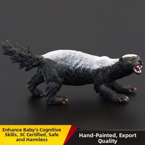 MENGSILE | Cognitive Educational Toy Animal Model Solid Large Honey Badger