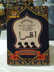 buku iqro bendel besar hvs warna cover biru (15×21cm)