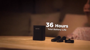 ไมโครโฟนไร้สาย ไมค์ไลฟ์สด BOYA BY-V3 2.4 GHz Dual-Channel Wireless Microphone รับประกันศูนย์ 2 ปี