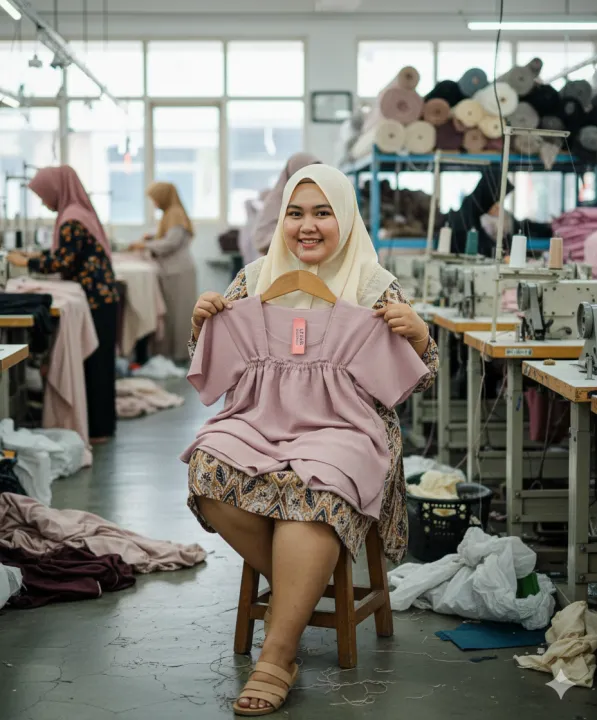 setelan%20baju%20tidur%20wanita%20bahan%20katun%20Crinkle%20Airflow%20premium%20-%20Image%203