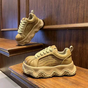 CONGLINSHIZI | Men Casual Shoes for Teens Thick Sole Elevated