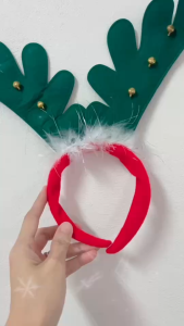 ที่ี่คาดผมคริสมาส ที่คาดผมปีใหม่ ที่คาดผมกวางคริสมาส Christmas Headband กิ๊บคริสต์มาส