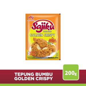 SAJIKU TEPUNG BUMBU GOLDEN CRISPY 4 X 200GR