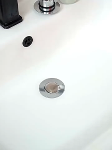 【SG Inventory】Anti-odor basin leak plug push-type bounce core copper core drain wash basin and bathroom universal leak plug