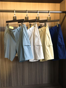 Lightweight Outdoor Sports Shorts Mens Quick Dry Breathable Casual Five-Quarter Length Fashionable Urban Style Summer Wear