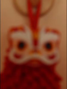 Retail Ministry Pawfect Square New Year Hanging Chenille Hand Wipes Kitchen Dishcloth Chinese Style Hand Towel