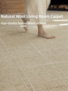 Zen Style Jute & Wool Blend Carpet