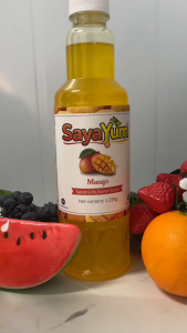 SayaYum/ZNW Syrup Fruit Syrup 1.25kg Perfect for Fruit Tea/Soda and Beverages Grapes Lychee Apple