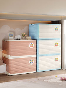 Large Capacity Foldable Storage Box for Clothes And Quilts Home Wardrobe Organizer Toy And Miscellaneous Items Storage Cabinet