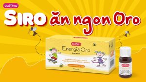 Siro ăn ngon Buona Energia Oro giúp bé thèm ăn tự nhiên tăng cường tiêu hóa | Nhập khẩu chính hãng từ Ý
