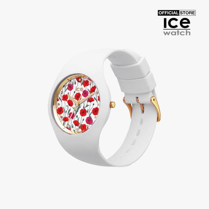 Đồng hồ nữ ICE mặt tròn dây silicon 40mm 016665-0000-03 hover