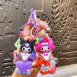 Liquids in Oil Dr. Melody Kurt Komori KT Cat Sandflow Keychain Pendant Bag Accessories Women Couple Soft Cute Healing Series