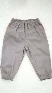 Jogercino Celana Joger Bayi Laki Laki Newborn Warna Abu 0-3 6-12 Bulan & 1-3 Tahun Bahan Katun Twill Strech Combet Premium Melar