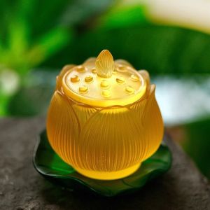HENANSHENGZHONG | Buddhist Altar Lotus Water Cup