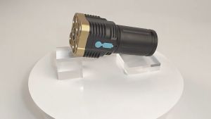 Senter Led 5 Mata 60W Super Terang Senter Sorot led Multifungsi Portable Outdoor Flashlight