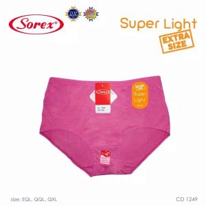 SOREX 1249 CELANA DALAM WANITA UKURAN BESAR SUPER LIGHT ( 3 PCS )