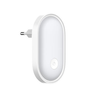 LYFS | Đèn Ngủ LED Gắn Tường Có Điều Khiển Ánh Sáng Phích Cắm EU Tiết Kiệm Năng Lượng Đèn Trang Trí Phòng Ngủ Nhà Cửa - Bảo Vệ Môi Trường