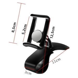 Giá Đỡ Điện Thoại Ô Tô Đa Năng Kẹp Gắn Bảng Điều Khiển Đế Để Điện Thoại Cho iPhone Xiaomi Samsung Huawei - Giá Đỡ GPS Di Động