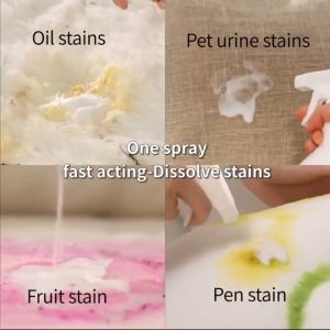 Quick DryNo Need to Wash Sofa Cleaner 500ml Sofa Cleaning Solution Spray Carpet Cleaning Foam Powerful Stain Removal No Irritation Foam Cleaner Dry Cleaning Spray Mattress cleaner