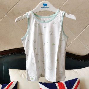 Les Enphants Mens and Womens Baby Cotton Underwear 12-Year-Old Vest