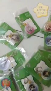 Demon Slayer Cute Pendant Keychain Acrylic Kimetsu no Yaiba Blade of Ghost Keychains Key Cover 鬼灭之刃锁匙圈 shinobu Muichirou GIYU TANJIRO NEZUKO Obanai TENGEN Sanemi Mitsuri Gyoumei Kyoujuro