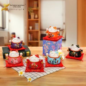 sanstyle | Ceramic Lucky Cat Piggy Bank