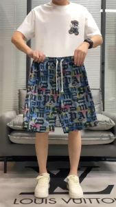 U HOME กางเกงลำลองแฟชั่นน่ารัก กางเกงขาสั้นสามารถสวมใส่ได้ทั้งชายหญิง ลวดลายสมัยใหม่ใส่สบาย QC-DK8020