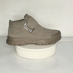 Prelesty Sepatu Safety Boots Pria Ujung Besi Kulit Kantor Kerja Profesional Proyek Shoes Anti Slip Sport Olahraga Lapangan Keren 407