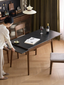 WEISHA | Extendable Folding Wooden Dining Table