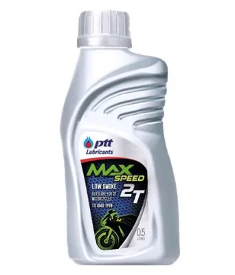 น้ำมันเครื่อง 2T MAX SPEED PTT ขนาด 0.5ลิตร