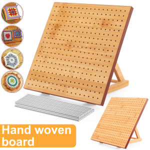 9.8/11.4inch Crochet Blocking Board For Knitting Granny Square Crochet Board Blocking Board Kit for Beginner Knitting Lover