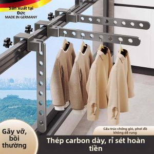KUWUBIANJING | Giá Phơi Đồ Trên Lan Can Ban Công