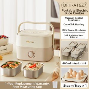 Bear | Electric Rice Warmer Heater Portable Cooking