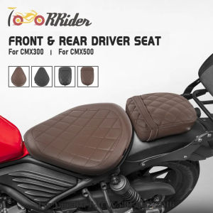 Seat Cushion For Honda Rebel CMX 300 500 CMX300 CMX500 2017-2026 Motorcycle Accessories Rear Passenger Pillion Front Driver Tail Cover