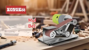 Mini Electric Belt Sander DIY Polishing Grinding Machine Cutter Edges Sharpener Multifunctional Grinder Power Tool 220V