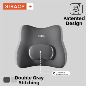 NIRA | Ergonomic Back Lumbar and Neck Support Pillow