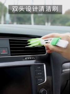 Mini Brush Cleaner Car Air conditioner Dashboard Seat Gap Dust Collector Cleaner Brush Computer Keyboard Duster Cleaning