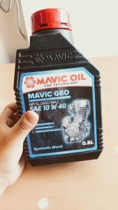 Oli Mavic GEO 800ml 10w40 Oil 4T Mesin Motor Bebek Matic 0.8 L