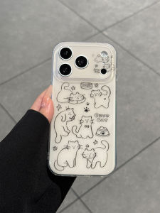SENBO | High-end and Stylish Cat Line iPhone 17 Pro Max Case