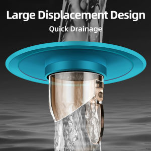 Bathroom Filter Floor Drain Core Sewer Drainage Accessories Blue Pink Gray Detachable Design