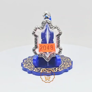 M#2048 ตลับพระ/กรอบพระสเตนเลสลายไทย สำหรับเหรียญเข้ารูปเต่าเล็ก หรือพิมพ์ใกล้เคียง << ขนาดที่ใส่สวย 2.3x3.3 ซม.>>