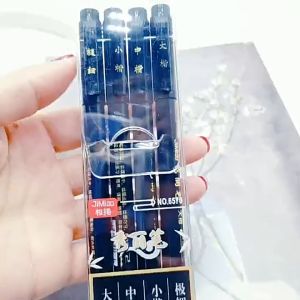 4pcs/box Calligraphy Brush Pens Set Hand Lettering Art Drawing Supplies Office School Writing Tools