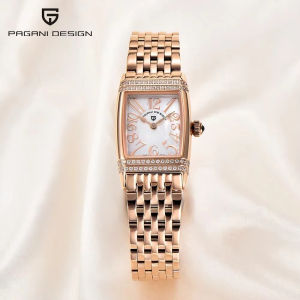 PAGANI DESIGN Original New Gold Watch For Women Quartz Watches Luxury Stainless Steel Casual Waterproof Womens Watch PD-1737