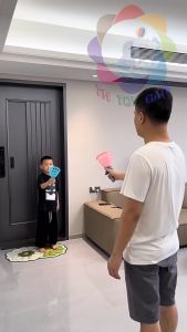 Đồ chơi cốc bắn bóng cốc hứng bóng vui nhộn giúp tăng vận động phát triển chiều cao cho bé