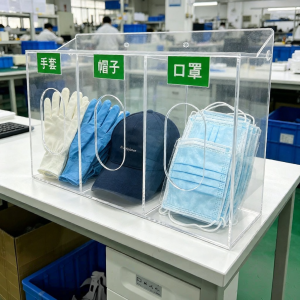 RUIKELAIXIANG | Clear Wall-Mountable Acrylic Storage Box