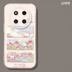 CIJING | Shockproof Full Covering Phone Case Silicone for Various Models with Flower & Cartoon Designs