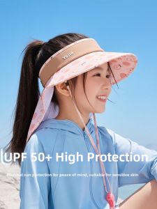 JIFANPAUL | Childrens Sun Protection Hat with Ventilation Large Brim Foldable