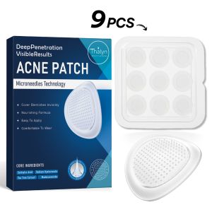 Microneedle Acne Patches | Foil-Wrapped Portable Alcohol-Free Tea Tree & Witch Hazel