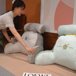 LESS - Lumbar back support Office Chair Pillow Removable & Washable Adjustable Nap Pillow Office Cushion Car Pillow Gift